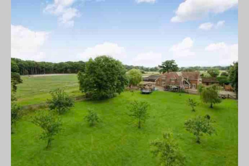 Langford Farmhouse - New Forest National Park Luxury 4Bd, Hot Tub, Cinema, 10 Acres Bartley Exterior foto