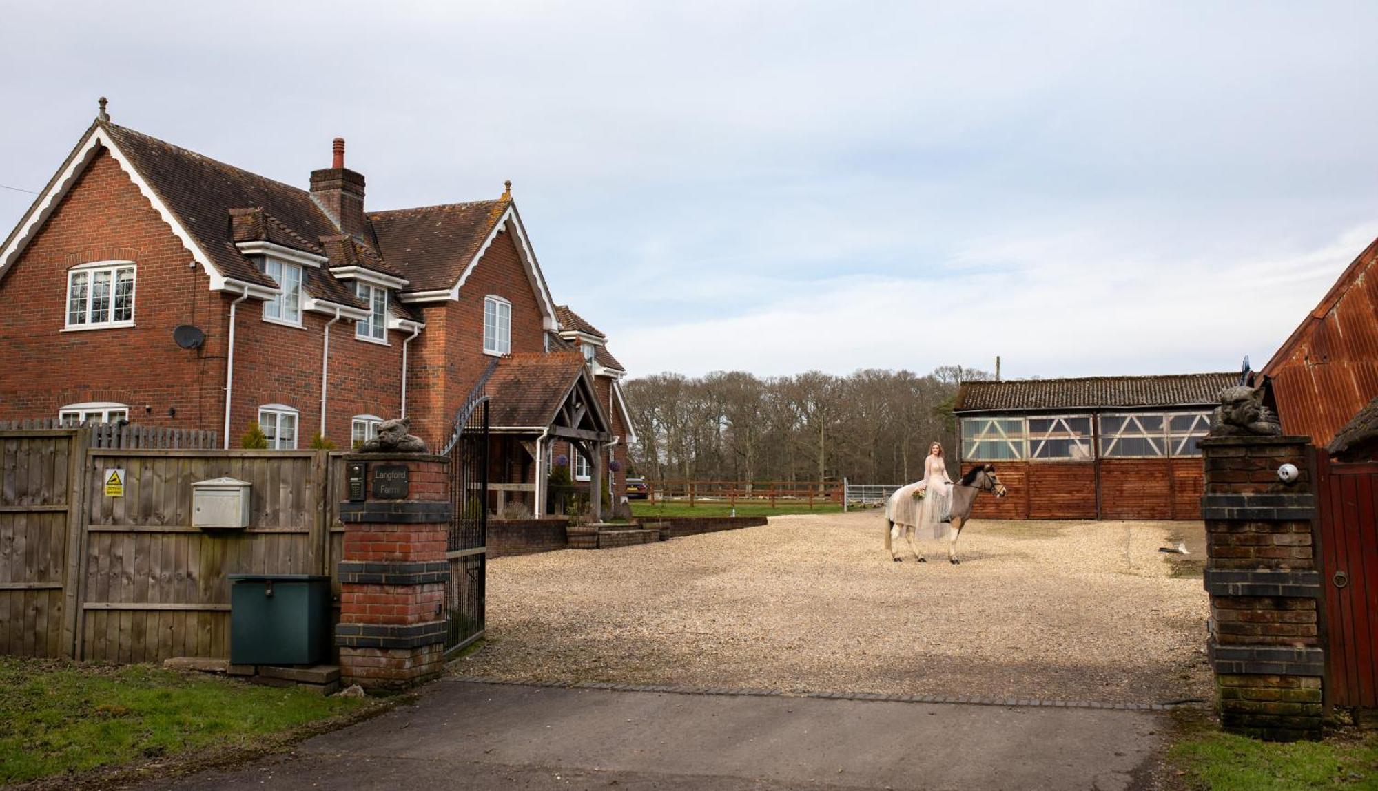 Langford Farmhouse - New Forest National Park Luxury 4Bd, Hot Tub, Cinema, 10 Acres Bartley Exterior foto